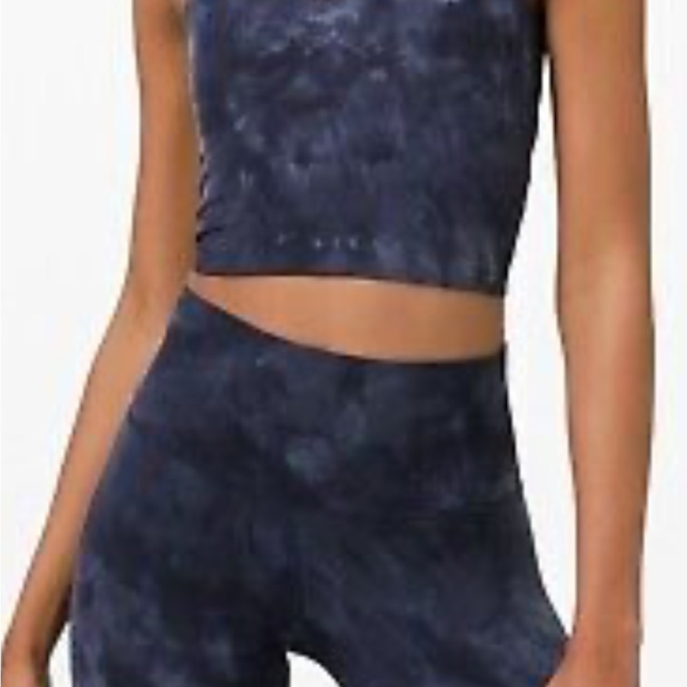 Lululemon align pants 25” tye dye size 4